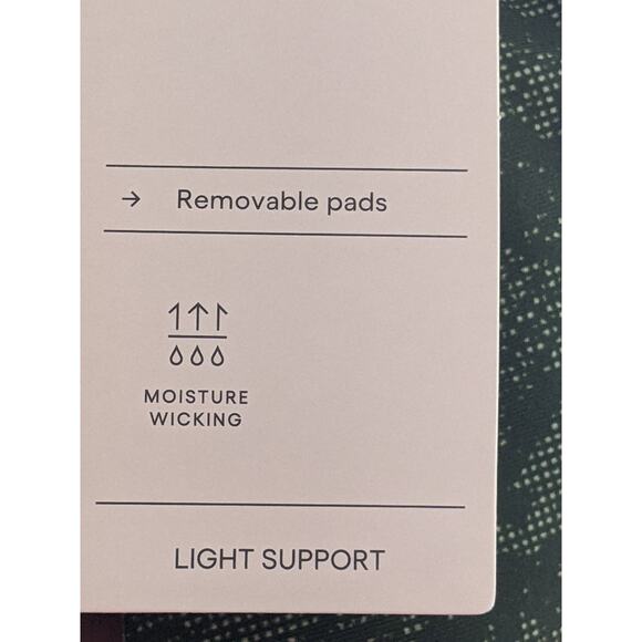 Snake‎ Print Sports Bra Light Support All in Motion Olive Green S Strappy Active - Picture 5 of 8